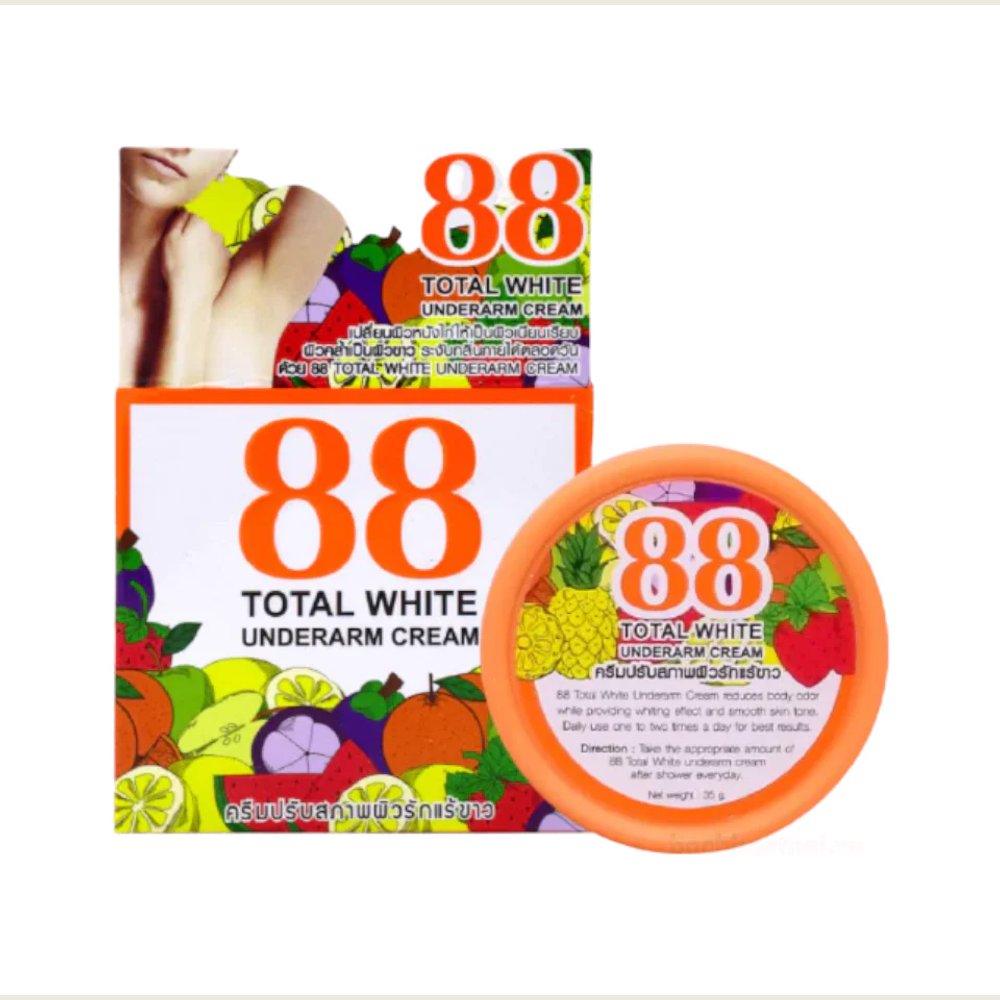 88 TOTAL WHITE UNDERARM CREAM 35G
